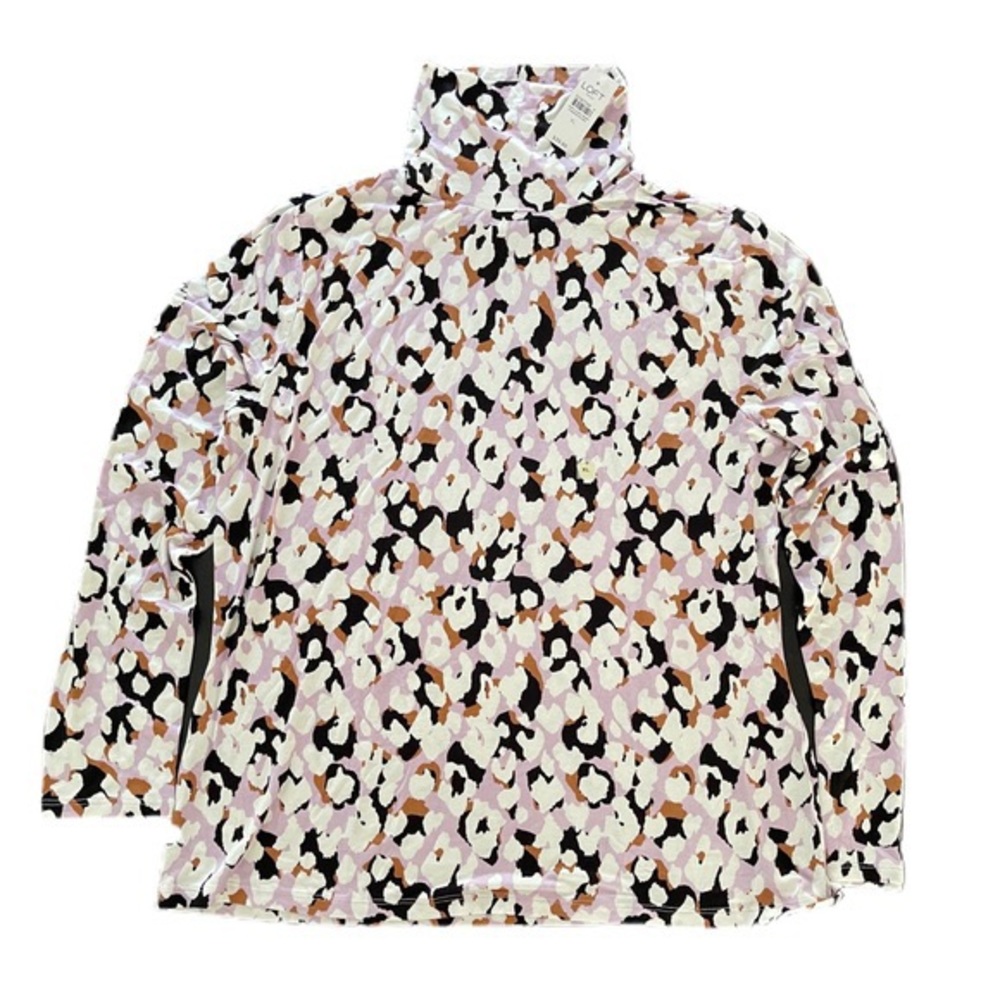 Loft Mock Neck Long Sleeve